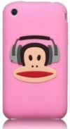 Capa Silicone Rosa Iphone 3